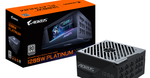 Gigabyte AORUS P1200W 80 Plus PLATINUM Fully Modular PSU GP AP1200PM