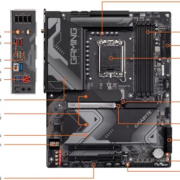 GIGABYTE Z790 GAMING X AX DDR5