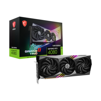 MSI GeForce RTX™ 4080 16GB GAMING X TRIO