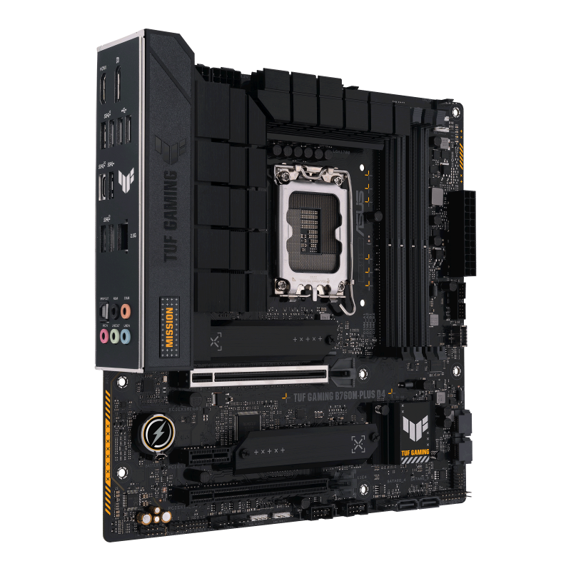 ASUS  TUF  PLUS GAMING B760M D4  (ONLY BUILD)