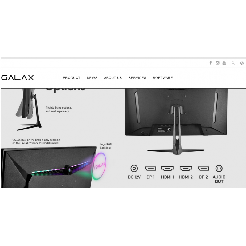 GALAX 24 INCH 165HZ 1MS IPS  G-Sync Compatible