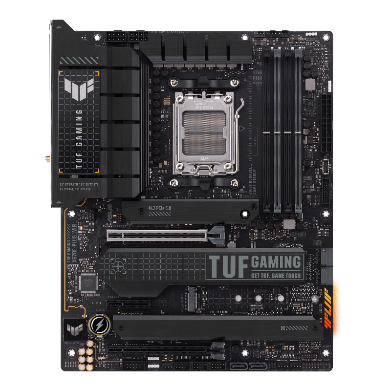 ASUS X670E TUF GAMING PLUS ARGB ATX Gaming Motherboard