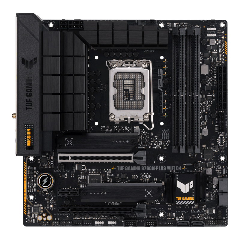 ASUS  TUF  PLUS GAMING B760M D4  WIFI (ONLY BUILD)