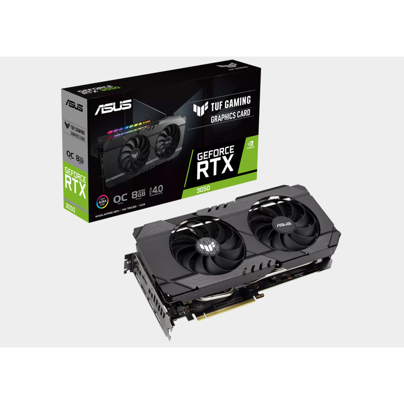 ASUS TUF RTX 3050 8GB OC GDDR6 Graphics Card