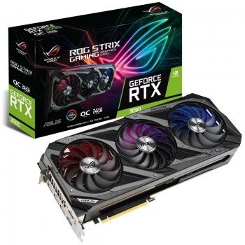 ASUS GeForce RTX 3060 TI ROG Strix OC edition 8GB GDDR6 Graphics Card