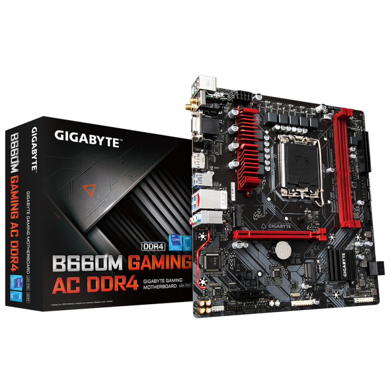 GIGABYTE  B660M GAMING AC DDR4 (rev. 1.0)  (ONLY BUILD)