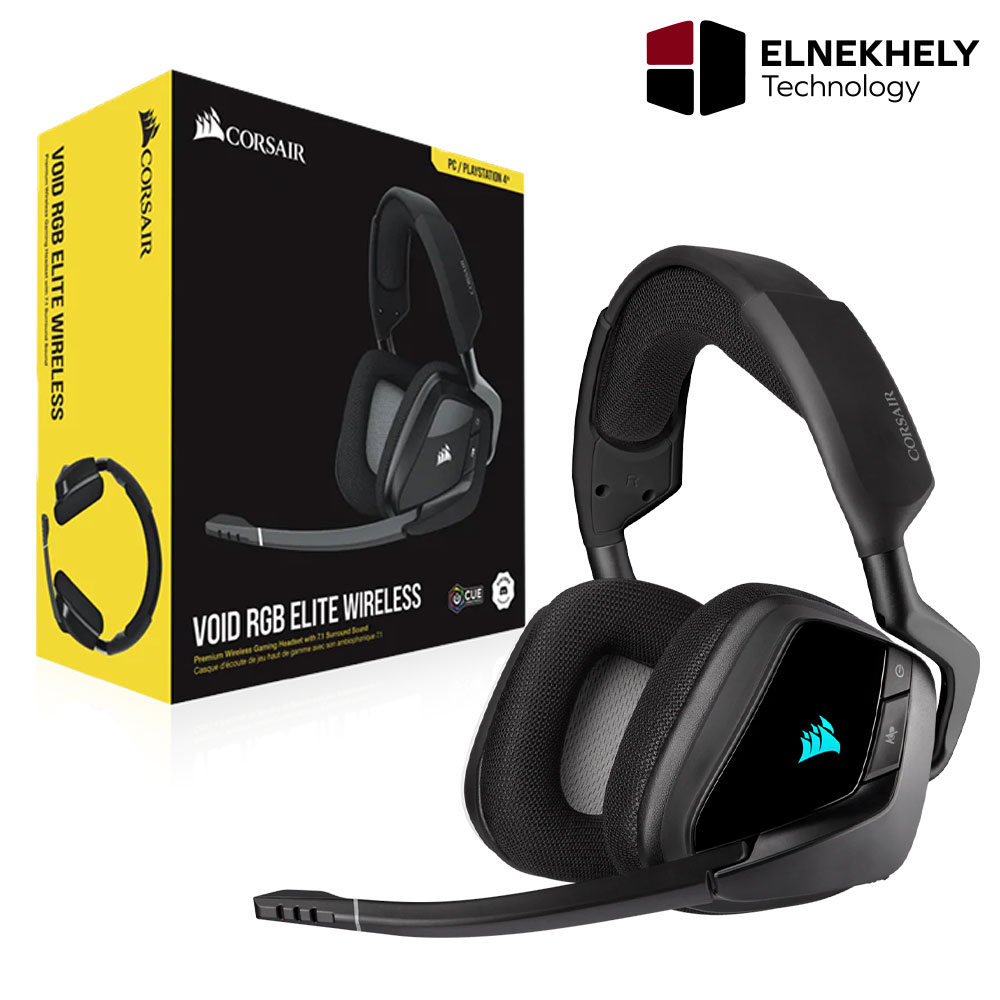 CORSAIR VOID RGB ELITE Wireless Gaming Headset for PC, PS5, PS4 Carbon  CA-9011201-NA - Best Buy