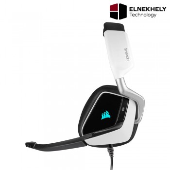 Corsair VOID RGB ELITE White Virtual 7.1 Surround Premium Gaming Headset