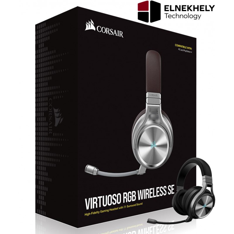 CORSAIR VIRTUOSO RGB WIRELESS  High-Fidelity Gaming Headset