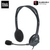 Logitech H111 Stereo Headset with Adjustable Headband and Boom Mic