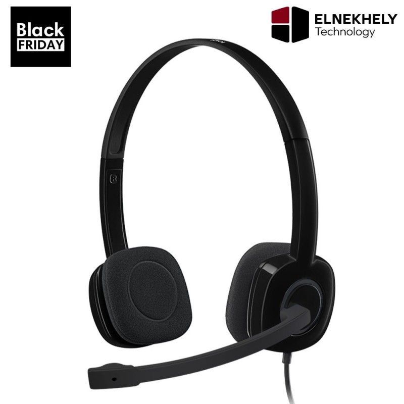 Logitech H151 Stereo Headset with Noise-Cancelling Mic