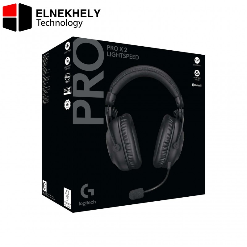 Logitech G PRO X 2 LIGHTSPEED Wireless Gaming Headset (Black)