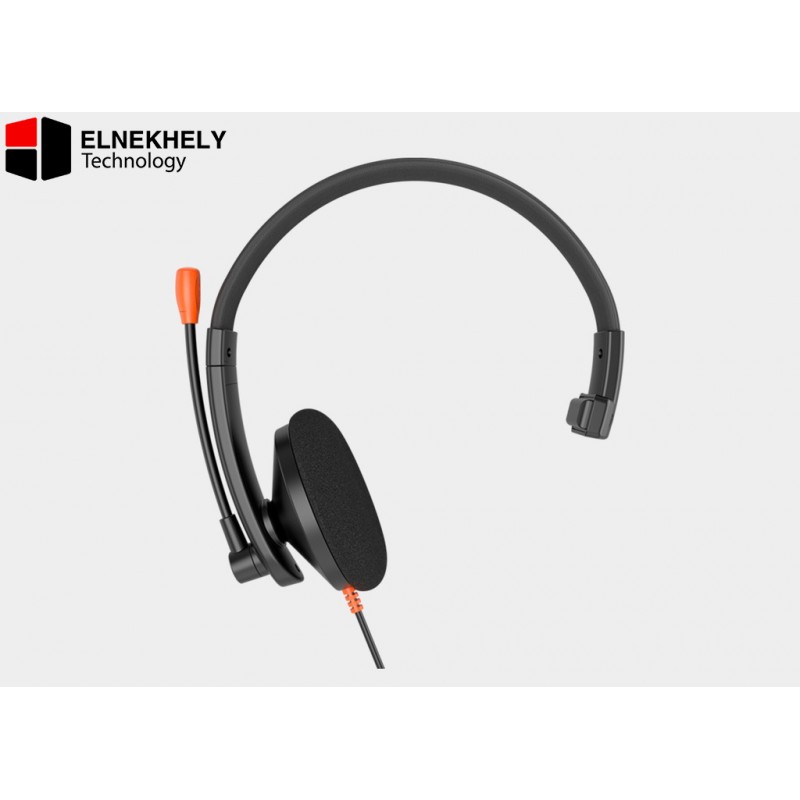 Meetion MT-HP002 Telephony 3.5mm Jack Headset - Black