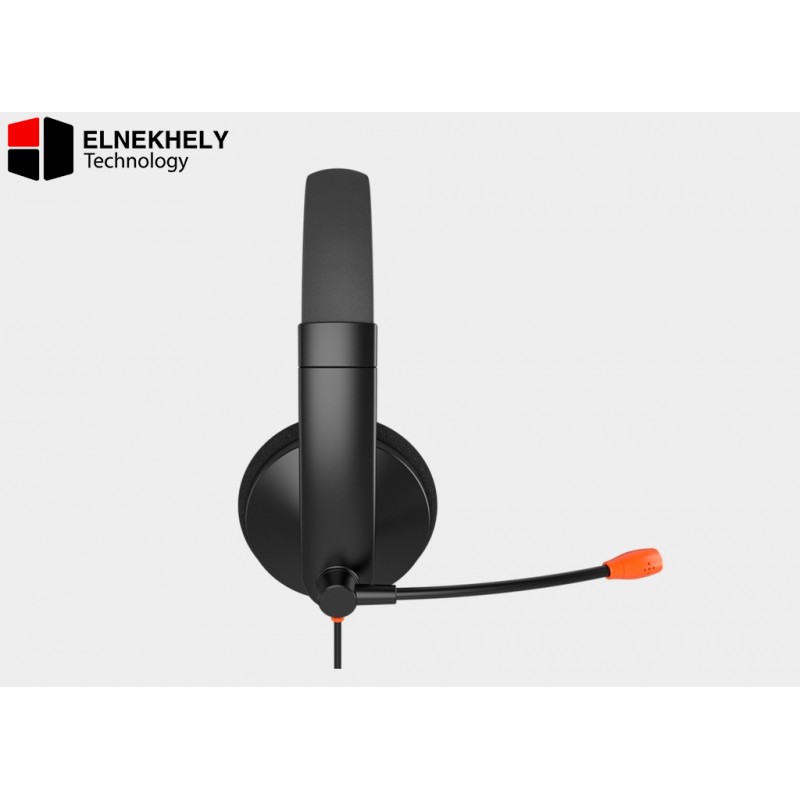 Meetion MT-HP002 Telephony 3.5mm Jack Headset - Black