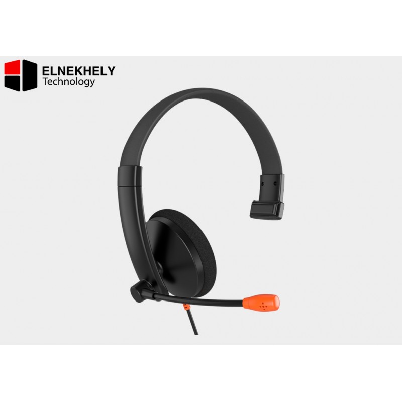 Meetion MT-HP002 Telephony 3.5mm Jack Headset - Black