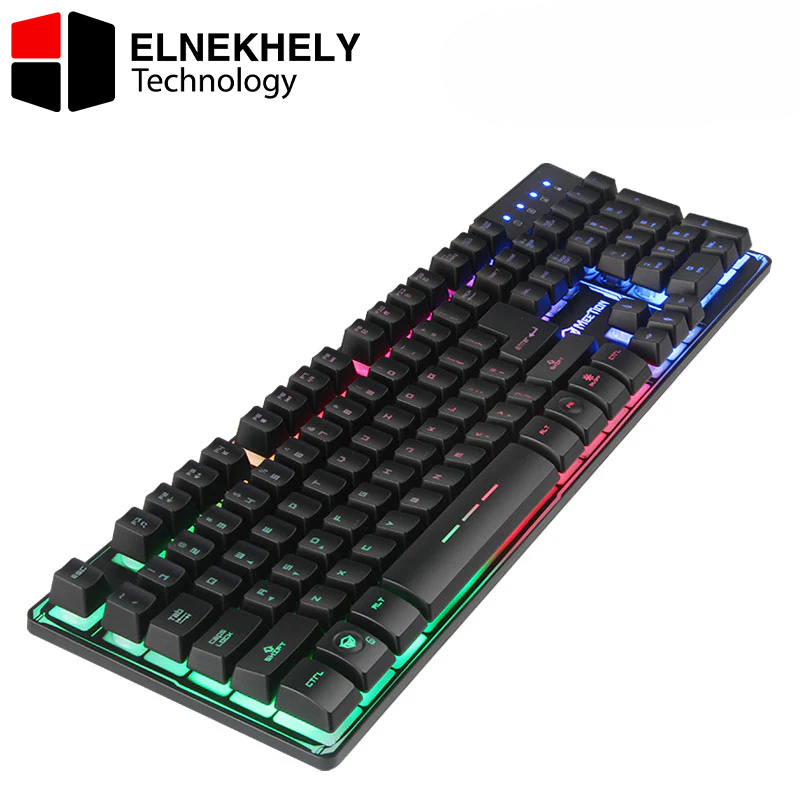 Meetion K9300 Rainbow Arabic Wired Gaming Keyboard