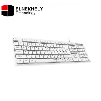 Meetion K300 Silent White Wired Keyboard