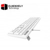 Meetion K300 Silent White Wired Keyboard