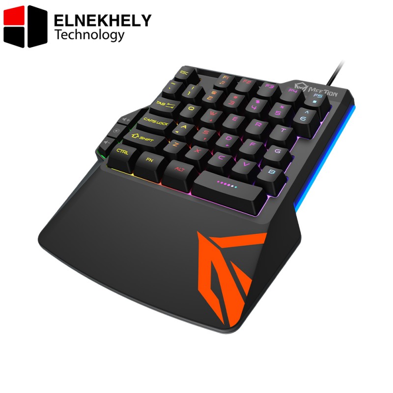 Meetion KB015 One Handed Wired Mechanical Keyboard