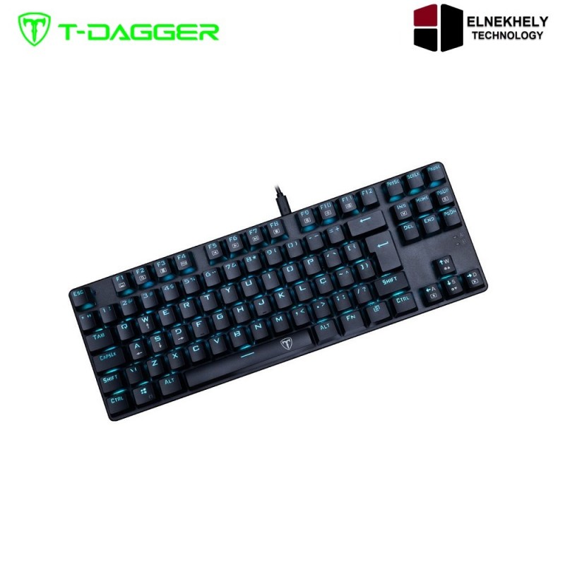 T-DAGGER Bora T-TGK313-BK Black Switches Mechanical Gaming Keyboard