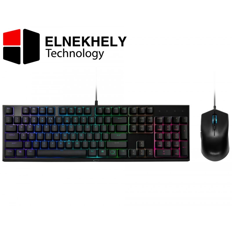 Cooler Master MS111 Combo Bundle with Mem-chanical Gaming Keyboard and Gaming Mouse