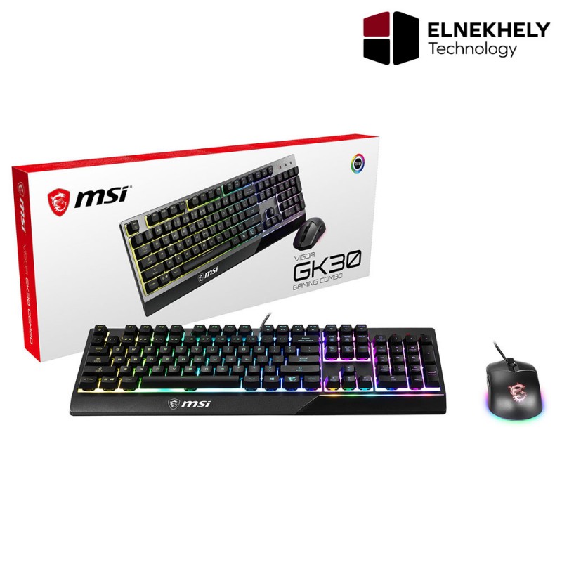 MSI VIGOR GK30 + CLUTCH GM11 GAMING COMBO