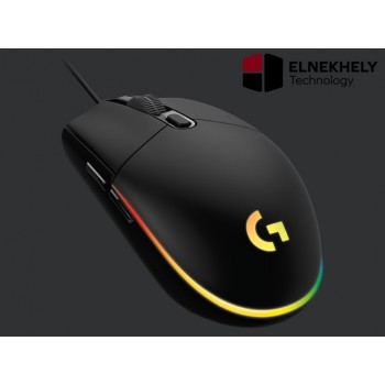 Logitech G203 Lightsync Gaming Mouse with Customizable RGB Lighting/Black