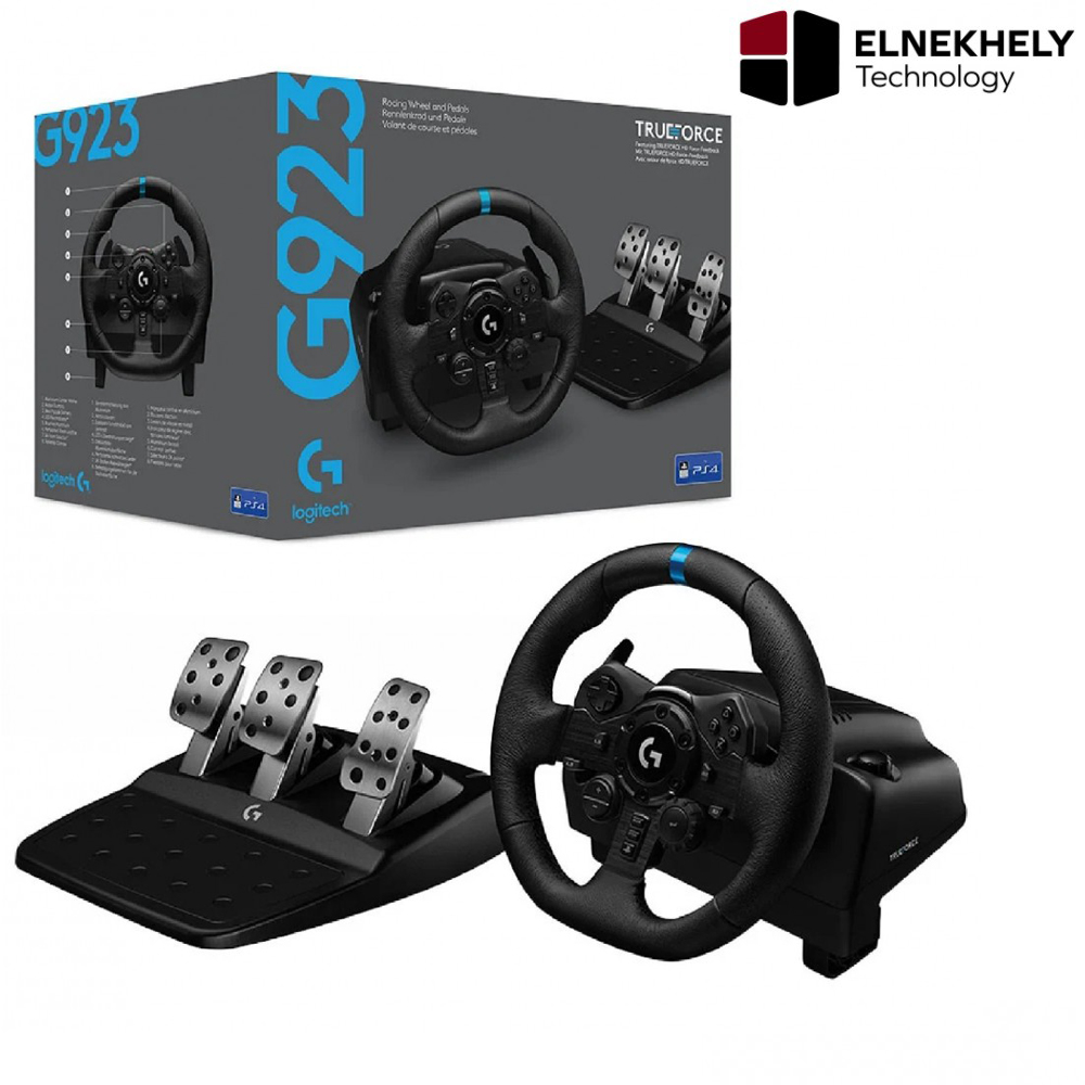 Logitech G923 Racing Wheel and Pedals for PlayStation®4