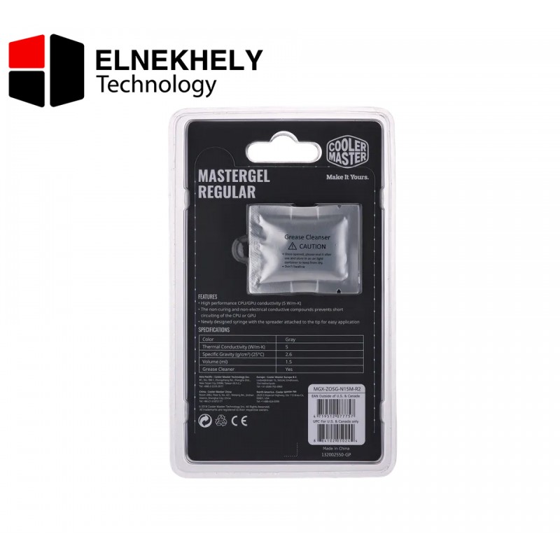 Cooler Master - MasterGel Regular Thermal Paste