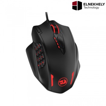 Redragon M908 IMPACT MMO Gaming Mouse up to 12,400 DPI High Precision Mouse