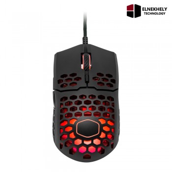 Cooler Master MM711 Matte Black Lightweight Honeycomb Shell RGB Gaming Mouse