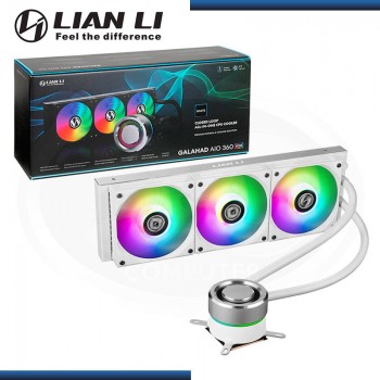 LianLi Galahad 360 RGB Cpu Cooler WHITE socket 1700