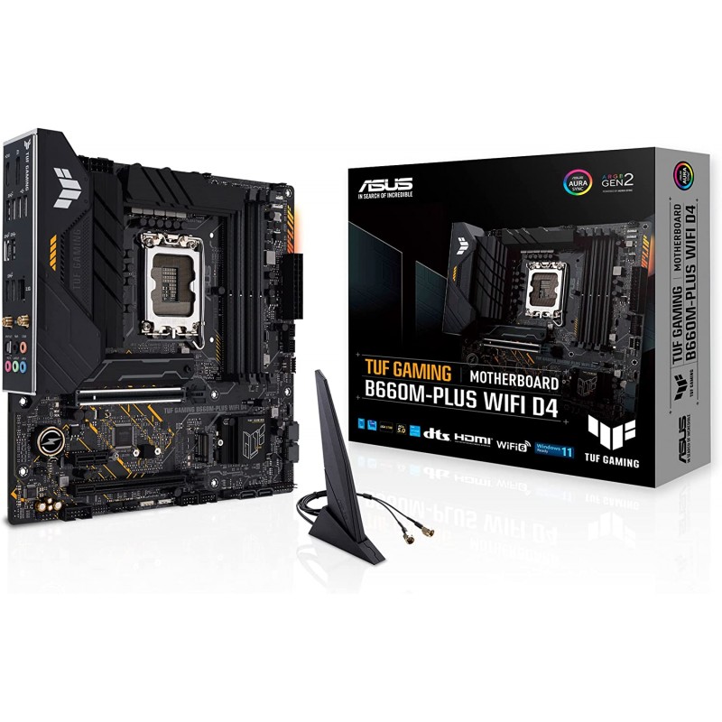 ASUS TUF GAMING B660M-PLUS WIFI D4 (ONLY BUILD)