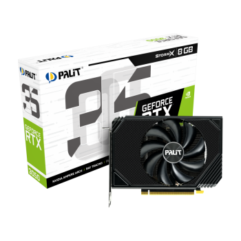 GeForce RTX™ 3050 StormX 8GB GDDR6 Graphics Card (ONLY BUILD)