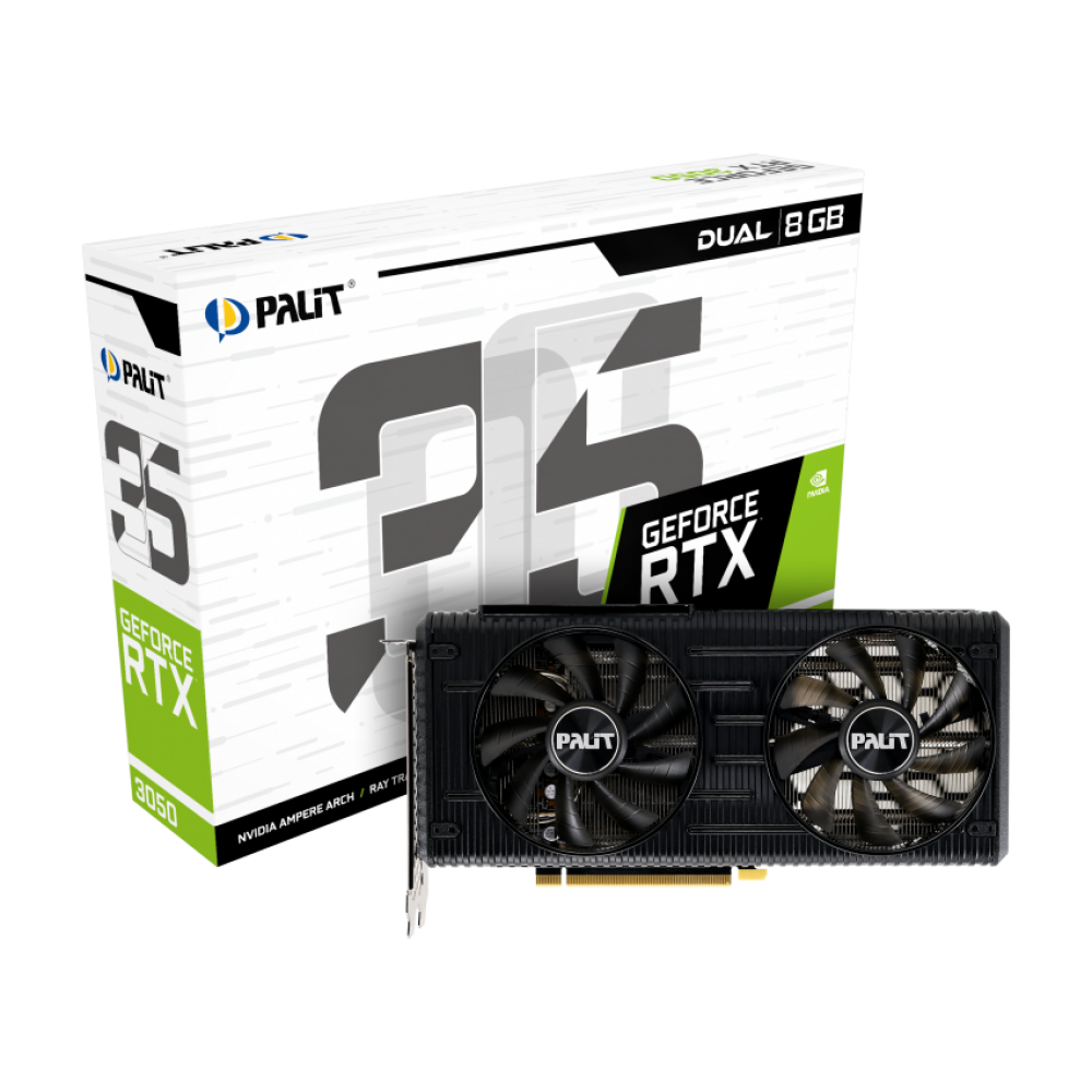 Palit GeForce RTX3050 DUAL OC 8GB /美品-