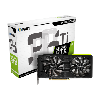 PALIT GeForce RTX™ 3060 Ti Dual 8GB GDDR6 Graphics Card 