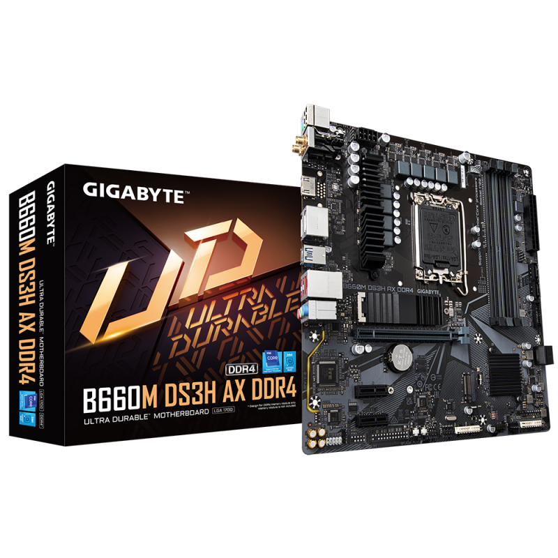 GIGABYTE B660M DS3H AX DDR4 (rev. 1.x) (ONLY BUILD)