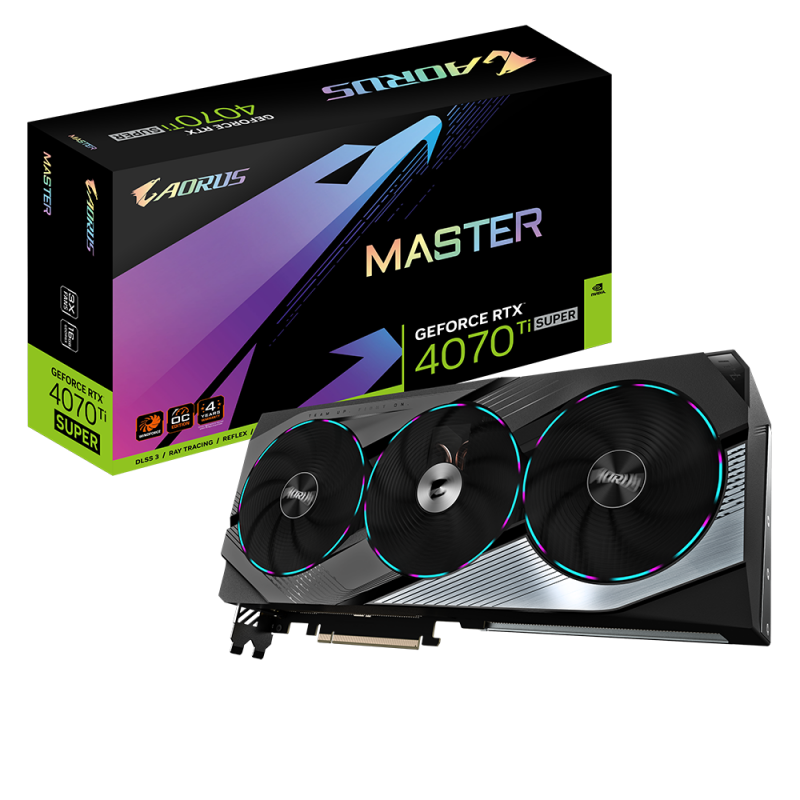 AORUS GeForce RTX™ 4070 Ti SUPER MASTER 16G