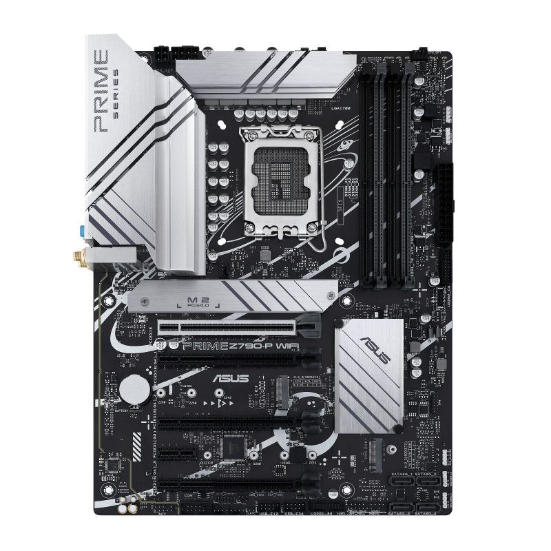 ASUS Z790-P ATX Motherboard with WiFi 6, PCIe 5.0, DDR5, 14+1 Power Stages, 3X M.2, Thunderbolt 4, 2.5Gb LAN