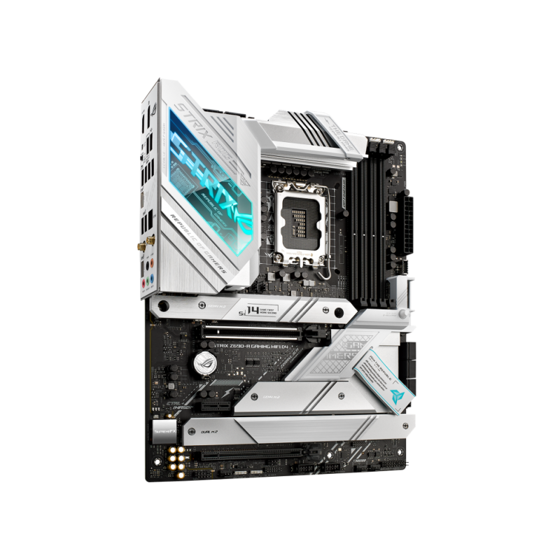 ASUS ROG Strix Z690-A Gaming WiFi D4 LGA1700(Intel® 12th Gen) ATX gaming motherboard(PCIe 5.0,DDR4,16+1 power stages,WiFi 6,2.5 Gb LAN,BT v5.2,Thunderbolt 4,4xM.2 and Front USB 3.2 Gen 2x2 Type-C)