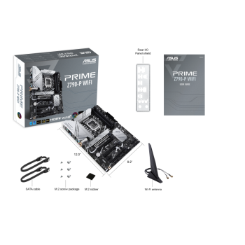 ASUS Z790-P ATX Motherboard with WiFi 6, PCIe 5.0, DDR5, 14+1 Power Stages, 3X M.2, Thunderbolt 4, 2.5Gb LAN