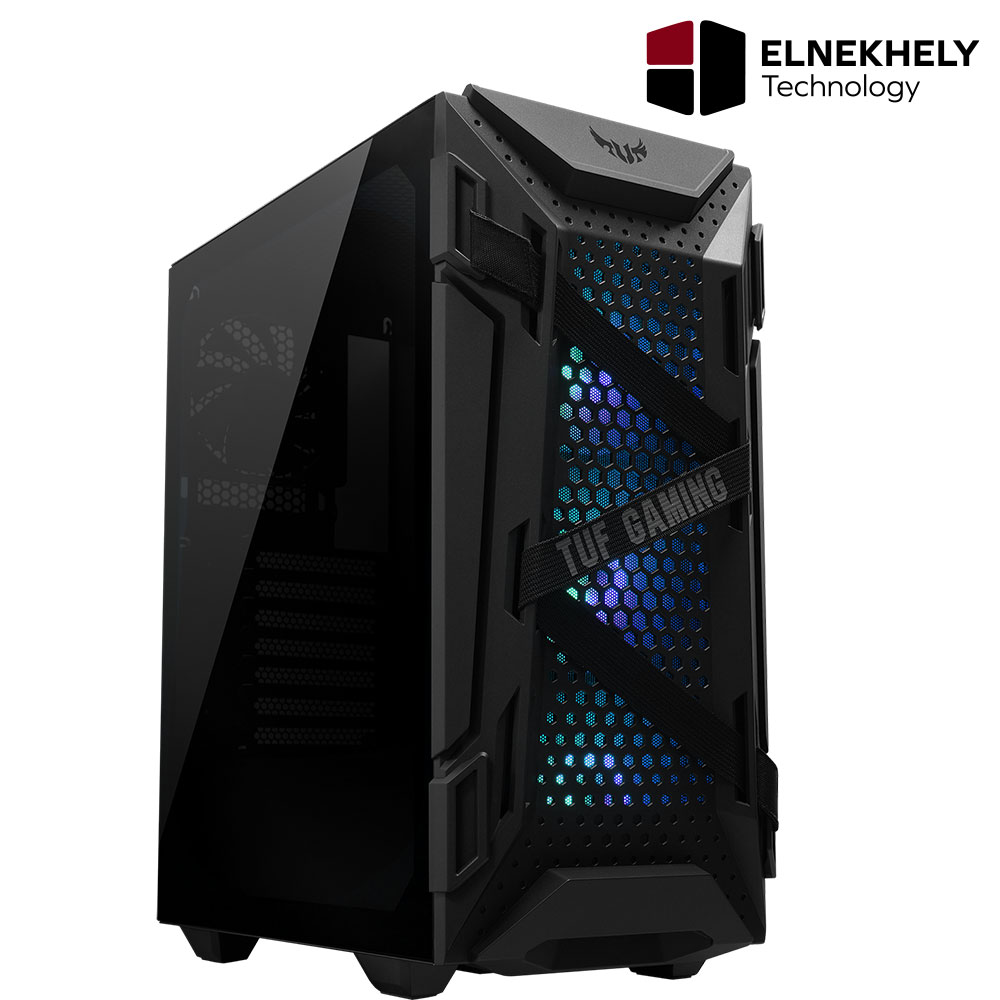 ASUS TUF Gaming GT301 Black Edition RGB Mid-tower Gaming Case - TUF ...