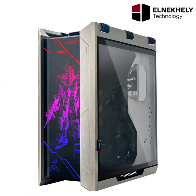 ASUS GX601 ROG STRIX HELIOS GUNDAM EDITION RGB Mid-tower Gaming Case(ONLY BUILD)