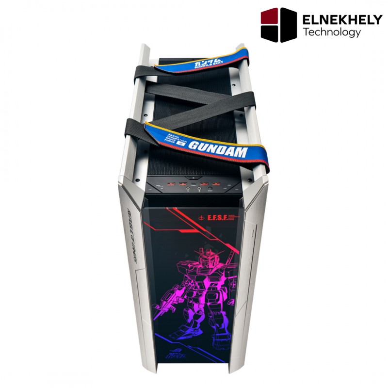 ASUS GX601 ROG STRIX HELIOS GUNDAM EDITION RGB Mid-tower Gaming Case(ONLY BUILD)