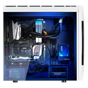 Bitfenix Aurora RGB White Mid Tower Case 