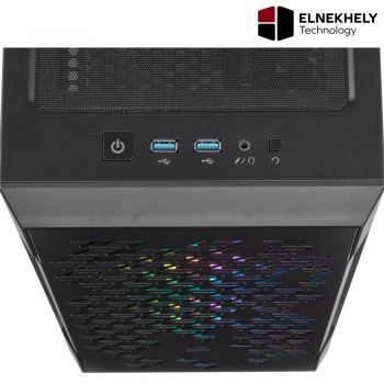 Corsair iCUE 220T Airflow RGB Black Smart  Mid-Tower Case 