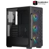 Corsair iCUE 220T Airflow RGB Black Smart  Mid-Tower Case