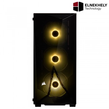 Corsair Carbide SPEC DELTA RGB Black Mid-Tower Case + Corsair  CV550 550W 80 Plus Bronze Power Supply