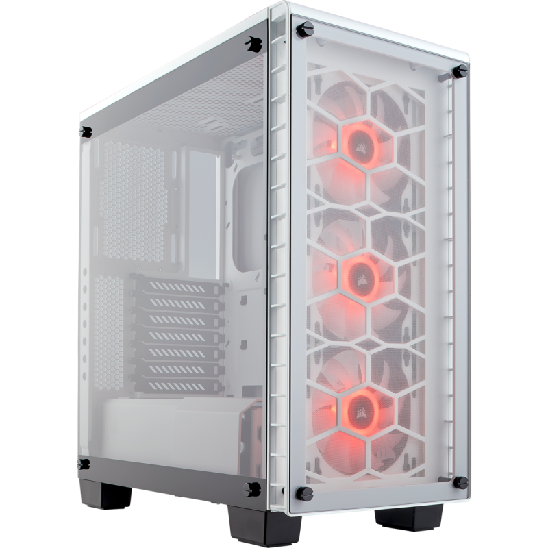 Corsair Crystal 460X White RGB Mid Tower Case