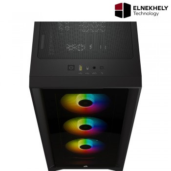 Corsair iCUE 4000X RGB Black Mid-Tower Case 